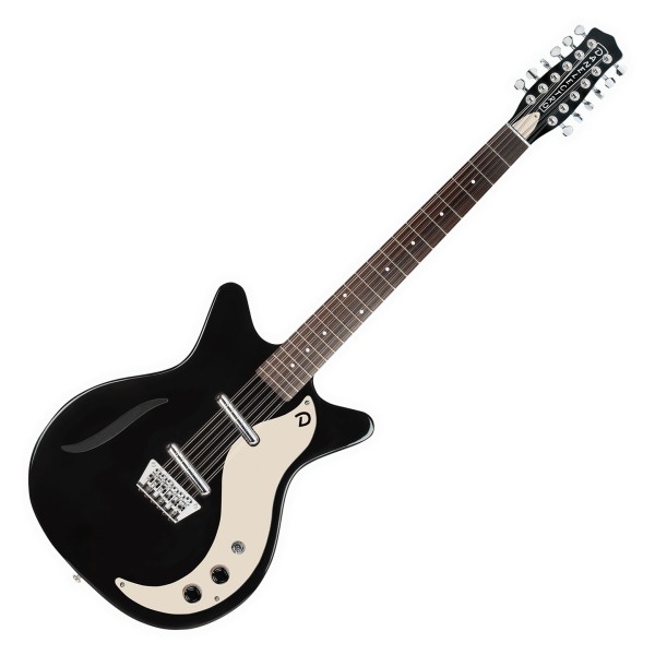Danelectro Vintage 12-String Guitar, Gloss Black