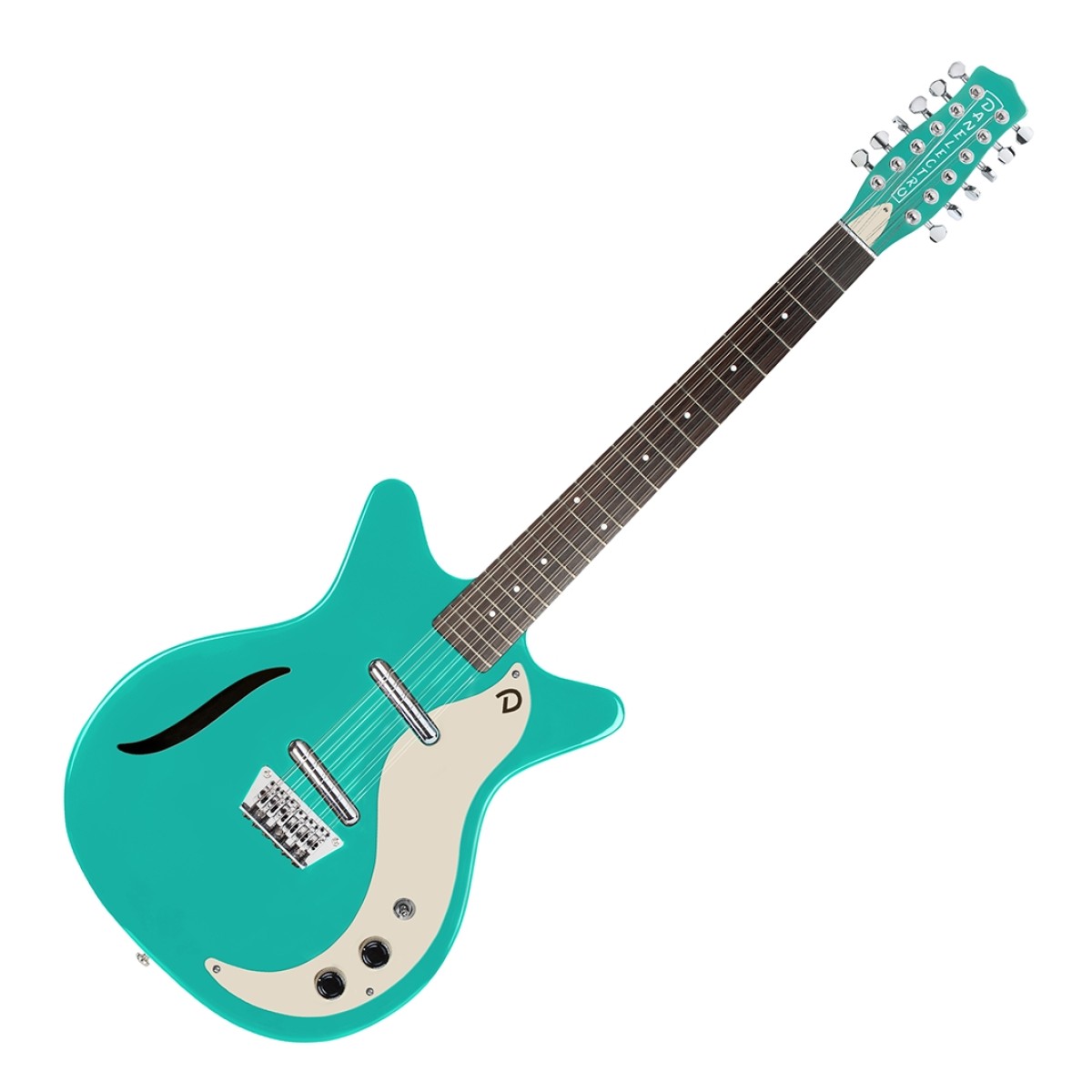 Danelectro Vintage 12 String Guitar Dark Aqua