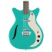Danelectro Vintage 12 String Guitar, Dark Aqua - body