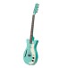 Danelectro Vintage 12 String Guitar, Dark Aqua - angled shot