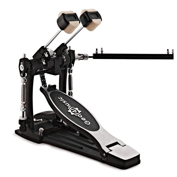 Double Kick Drum Pedal with Floorplate