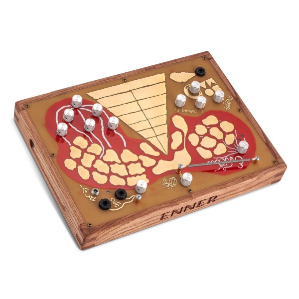 Enner Synthesizer, Red - Angled 2