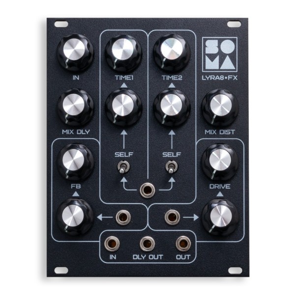 SOMA Laboratory LYRA8-FX Module, Black (20HP) at Gear4music