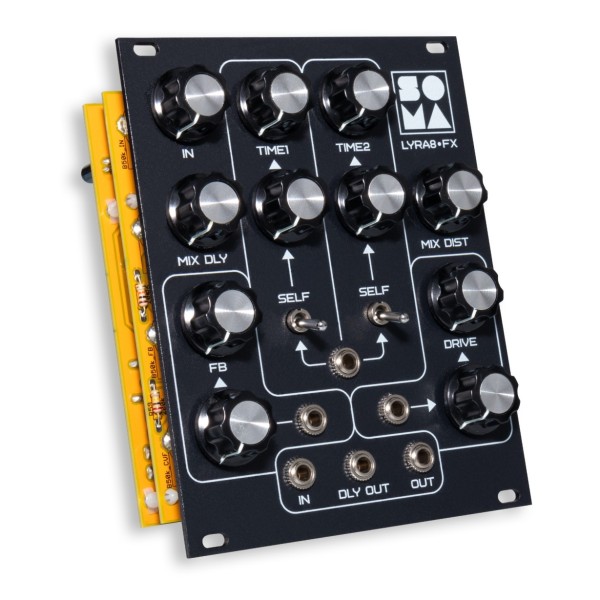 LYRA8-FX Eurorack Module - Angled