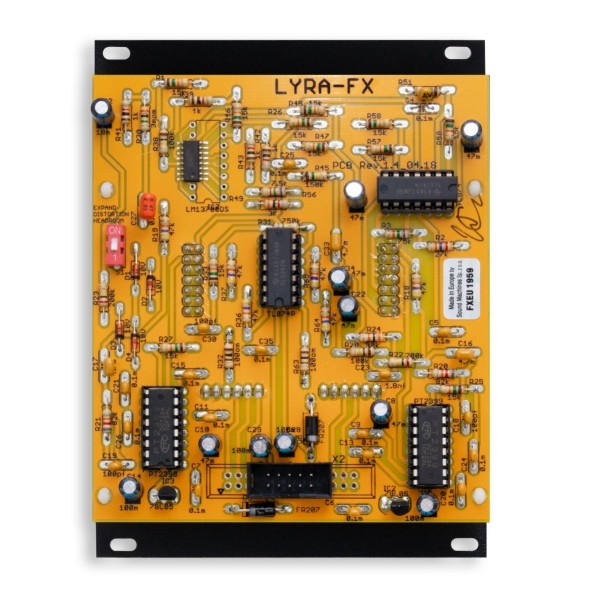 LYRA-8 FX Eurorack Module, Black - Circuitry