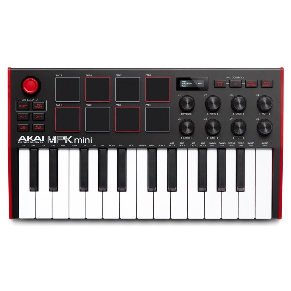 Akai Professional MPK Mini MK3 Laptop Production Keyboard at