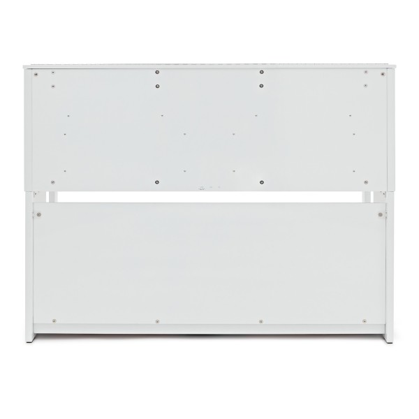 G4M Sonori High Top Digital Piano Polished White, Custom Bundle