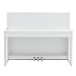 G4M Sonori High Top Digital Piano Polished White, Custom Bundle