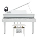 G4M Sonori Digital Grand Piano Polished White, Custom Bundle