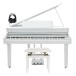 G4M Sonori Digital Grand Piano Polished White, Custom Bundle