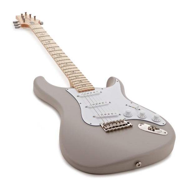 PRS Silver Sky John Mayer MN, Moc Sand Satin (2026) #0410085 - angled shot