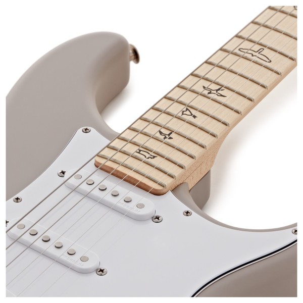 PRS Silver Sky John Mayer MN, Moc Sand Satin (2026) #0410085 - upper frets
