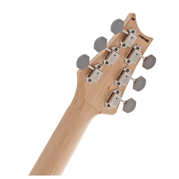 PRS Silver Sky John Mayer MN, Moc Sand Satin (2026) #0410085 - back of headstock