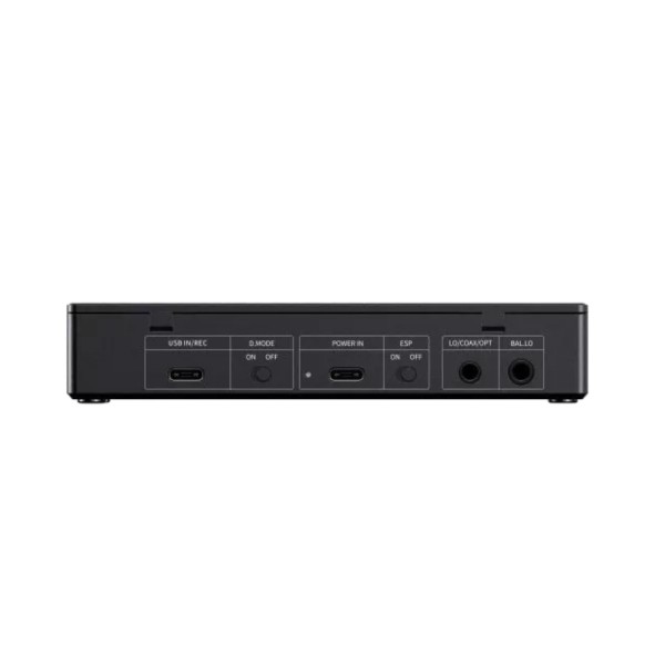 FiiO DM15 CD Player with 24Bit R2R DAC, Black rear 