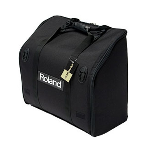 Roland FR-8XB V-Accordion, Button-Type, Black with Bag 9