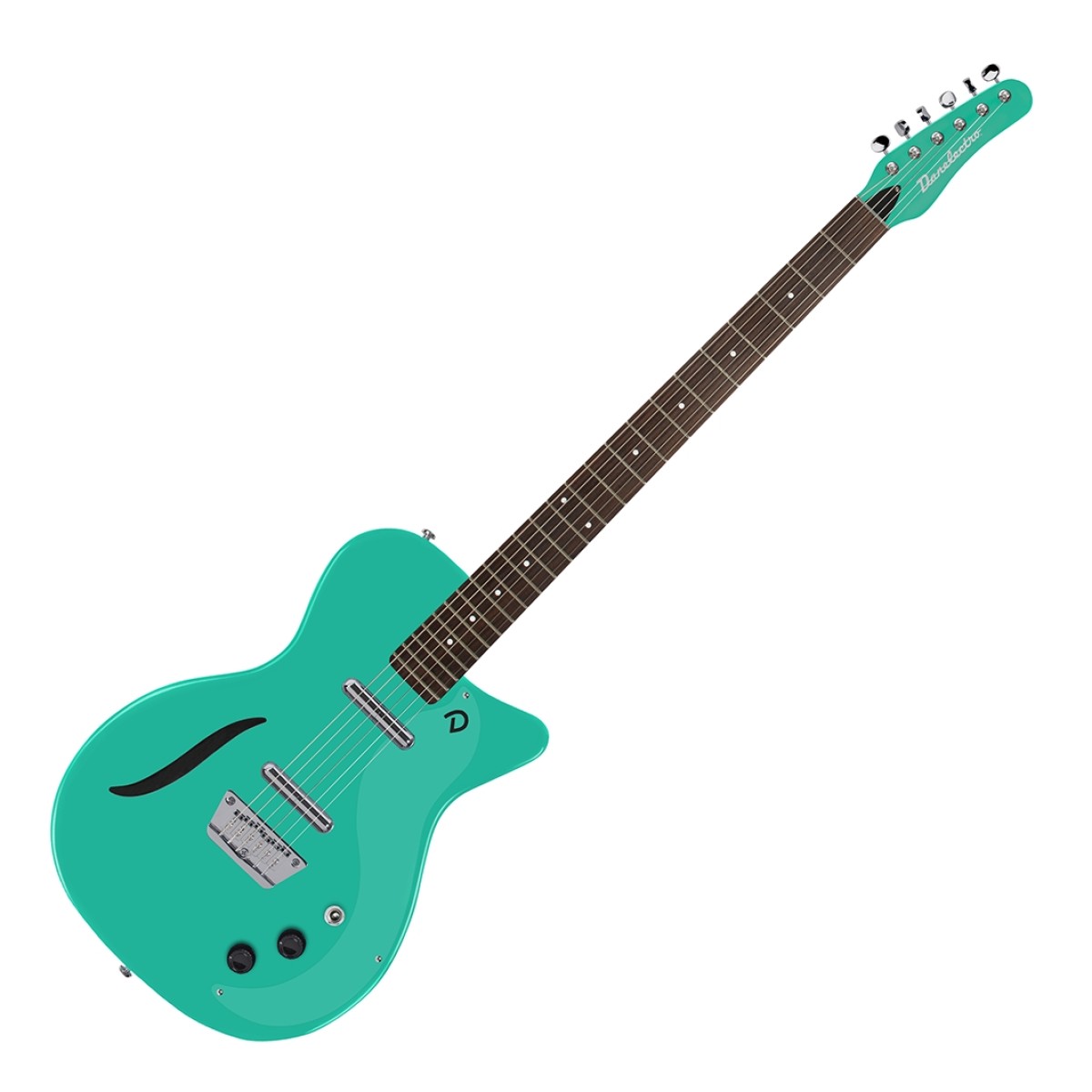 Danelectro Vintage Baritone Guitar Dark Aqua