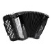 Roland FR-8XB V-Accordion, Button-Type, Black with Bag 2