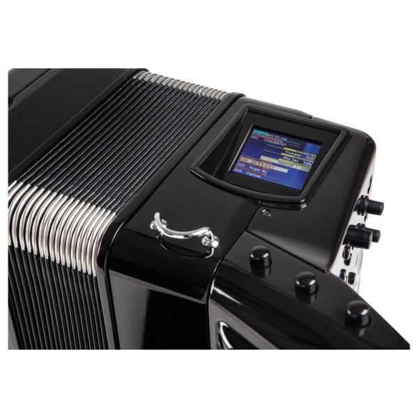 Roland FR-8XB V-Accordion, Button-Type, Black with Bag 6