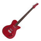 Danelectro Vintage Baritone Guitar, Red Metallic