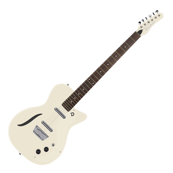 Danelectro Vintage Baritone Guitar, Vintage White