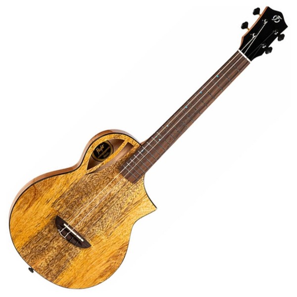 Flight Aviator Baritone Electro Ukulele, Mango