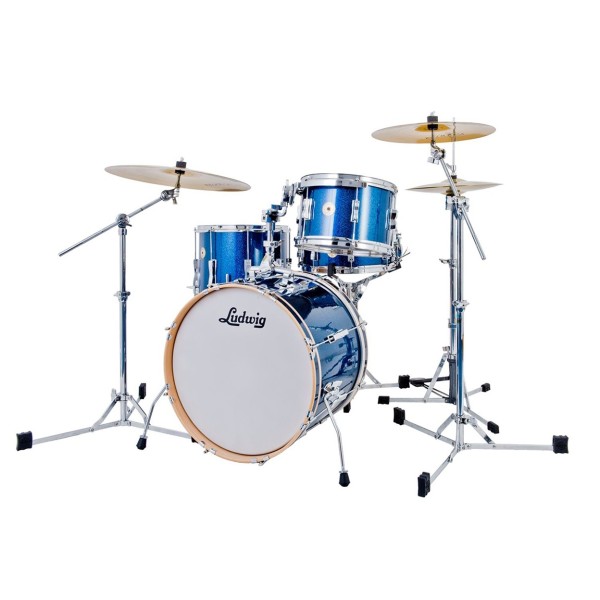 Ludwig Continental Club 22" Kit in Blue Sparkle