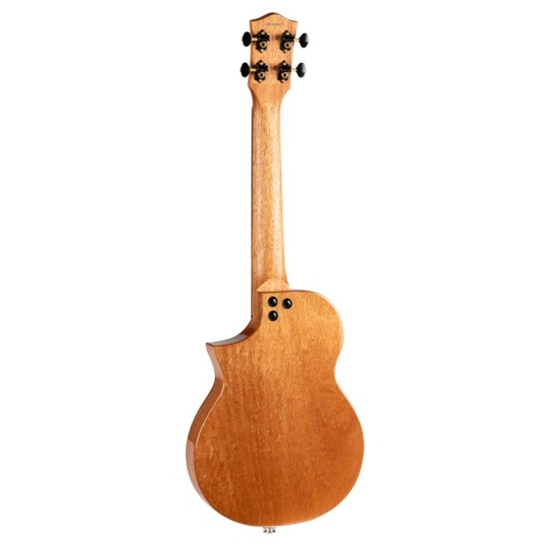 Flight Aviator Tenor Electro Ukulele, Mango - back
