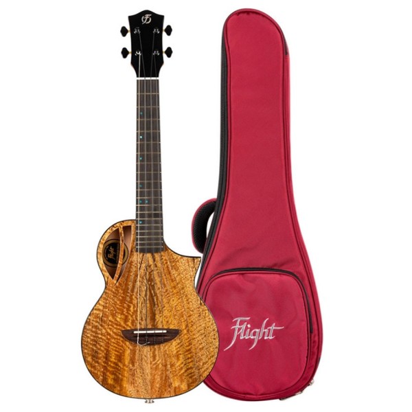 Flight Aviator Tenor Electro Ukulele, Mango - ukulele and gig bag