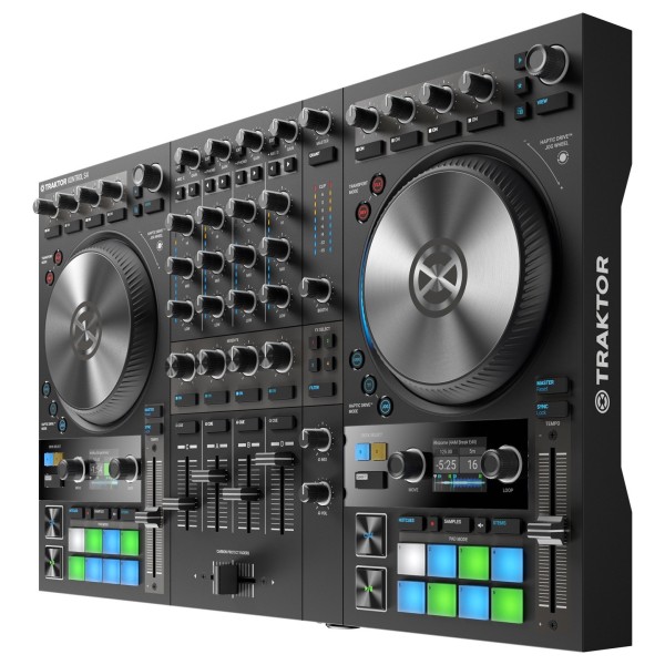 Native Instruments Traktor Kontrol S4 MK3 - Side Angle