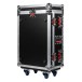 Gator G-TOURQU5 Mixer Case For Allen & Heath QU5 With Doghouse Rear Left Angle