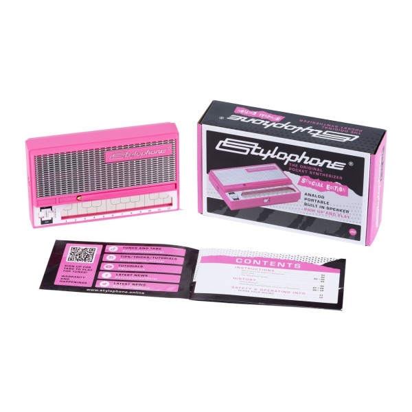 Stylophone Pink Synthesizer - Full Contents