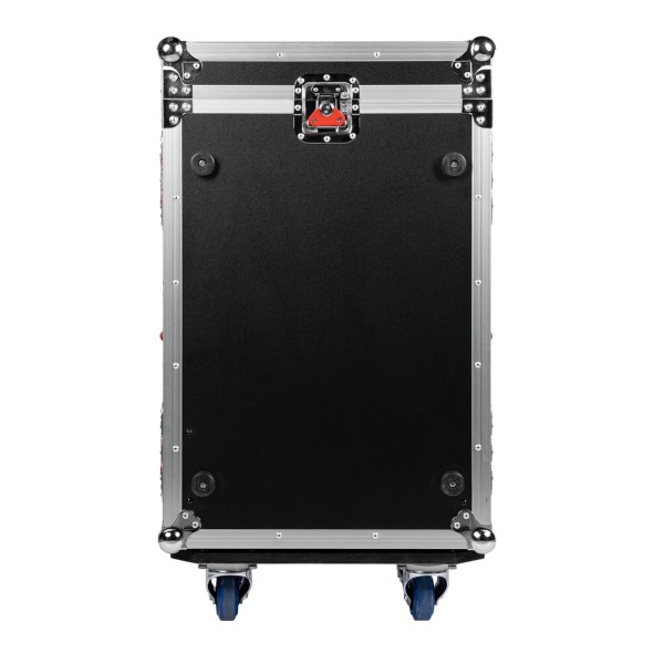 Gator G-TOURQU5 Mixer Case For Allen & Heath QU5 With Doghouse Rear View