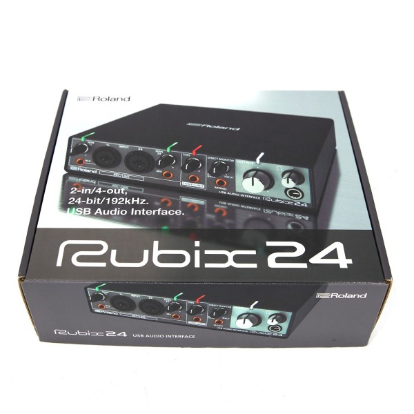 Roland Rubix24 USB Audio Interface - Secondhand at Gear4music Roland Rubix24 USB Audio Interface - Secondhand at Gear4music