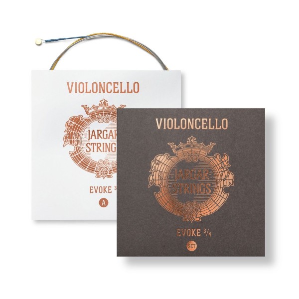 Jargar Evoke Cello String Set, 3/4, Medium 2