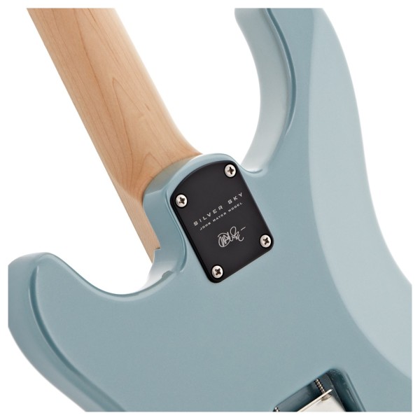 PRS Silver Sky John Mayer MN, Polar Blue (2026) #0393230 - neck joint