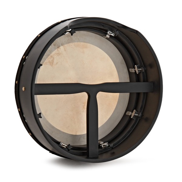 16 x 5" Deluxe Tuneable Bodhran by Gear4music, Black