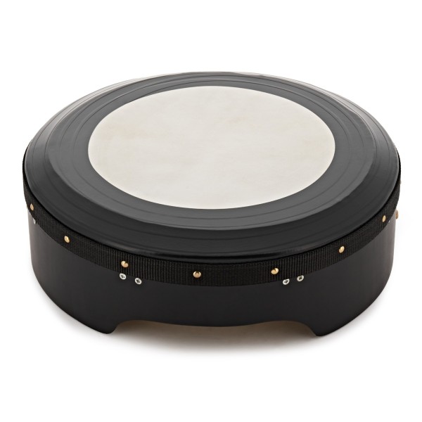 16 x 5" Deluxe Tuneable Bodhran by Gear4music, Black
