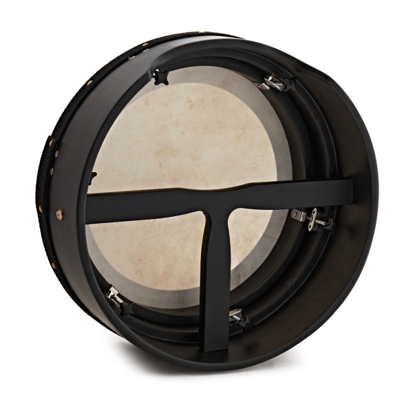 14 x 5" Deluxe Tuneable Bodhran by Gear4music, Black
