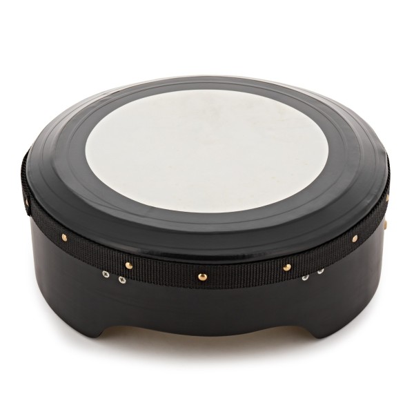 14 x 5" Deluxe Tuneable Bodhran by Gear4music, Black