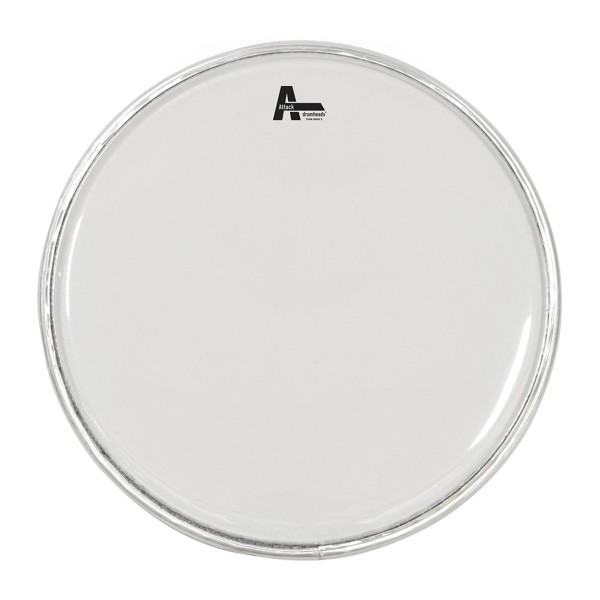 Attack 18" ThinSkin2 2Ply Medium Thin Clear Drum Head