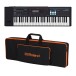 Roland Juno D-6 61 Key Portable Synthesizer with Bag - Bundle