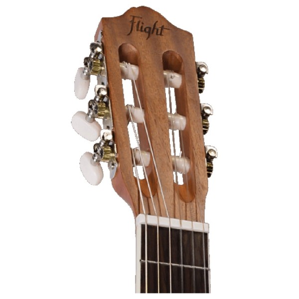 Flight GUT350 Guitarlele - Headstock Front