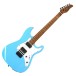 Jamstik Standard MIDI Guitar and Padded Case, Sky Blue with White Pick Guard
