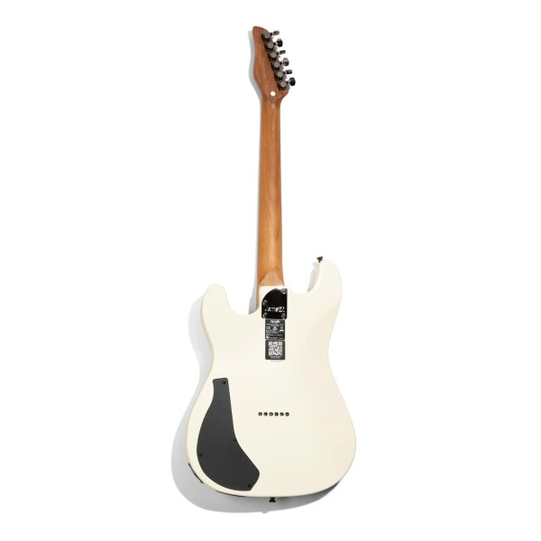 Jamstik Standard MPE MIDI Guitar, White/Cream - Rear