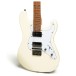 Jamstik Standard MIDI Guitar and Padded Case, White/Cream - Body