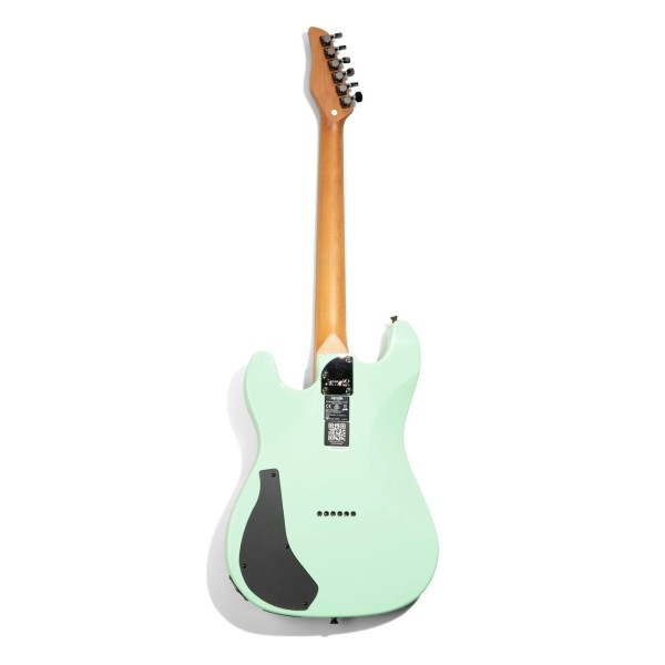 Jamstik Standard MIDI Guitar with Soft Case, Surf Green - Rear