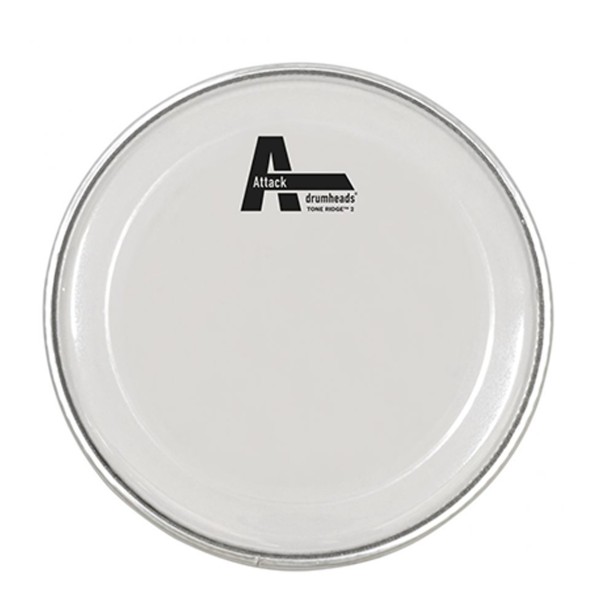 Attack 8" ToneRidge2 2Ply Medium Clear Drum Head