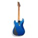 Jamstik MIDI Guitar and Soft Case, Royal Blue - Rear