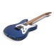 Jamstik Standard MIDI Guitar and Padded Case, Royal Blue - Angled