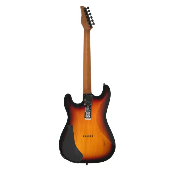 Jamstik Standard MPE MIDI Guitar with Case, Sunburst - Rear